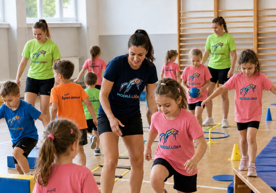 Projekt Šport deťom pre deti od 4 do 10 rokov